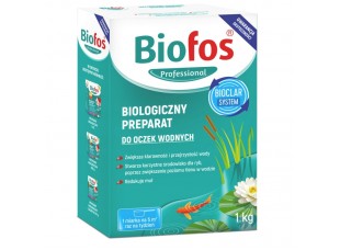 Биофос Профессиональный биологический препарат для прудов, очищает воду, улучшает прозрачность, 1 кг
