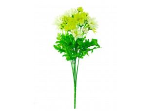 Цветок искусственный Ромашка букет х7, 35см микс цветов