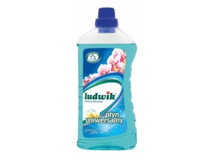 Универсальное моющее средство с нейтрализатором неприятных запахов цветок лагуны "Ludwik", 1 л