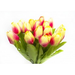 Цветок искусственный Тюльпан букет № 499