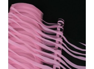 Фольга прозрачная с рисунком линии нежно-розовые M0023-05