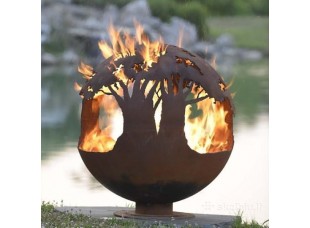 Очаг-шар Деревья в огне, арт. BF904