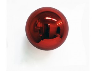 Шар ёлочный пласт. 20см красный, Т0027197