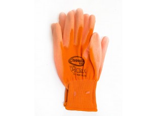 Перчатки защитные (п/э полиуретан), размер 7, микс