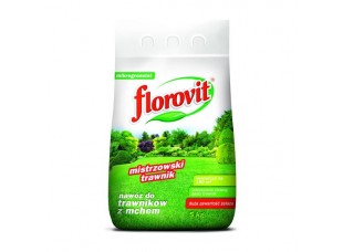Удобрение Флоровит для газона с большим содержанием железа гран. 5кг, мешок