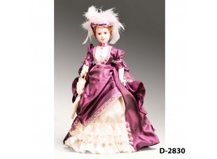 Кукла декоративная фарфоровая в ассортименте, 31 см.