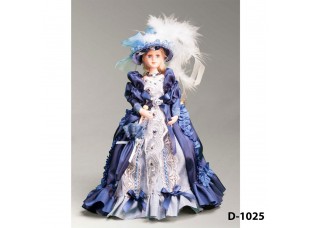 Кукла декоративная фарфоровая в ассортименте, 25 см.