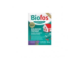 Биофос порошок активатор  для септиков и бытовых очистительных станций Biofos Professional саше 25г