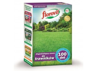 Удобрение Флоровит для газонов длительного действия 100 дней  1кг, коробка
