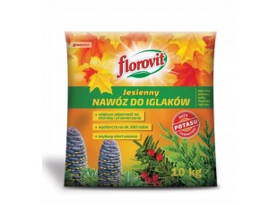 Удобрение Флоровит(Florovit) для хвойных растений осеннее 10 кг, (мешок)