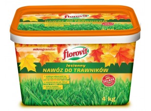 Удобрение Флоровит(Florovit) для газона осеннее 8 кг, (ведро)