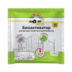 Биоактиватор для дачных туалетов и септиков, 30 гр., в порошке, универсальный, Nadzor Garden BIOWC3